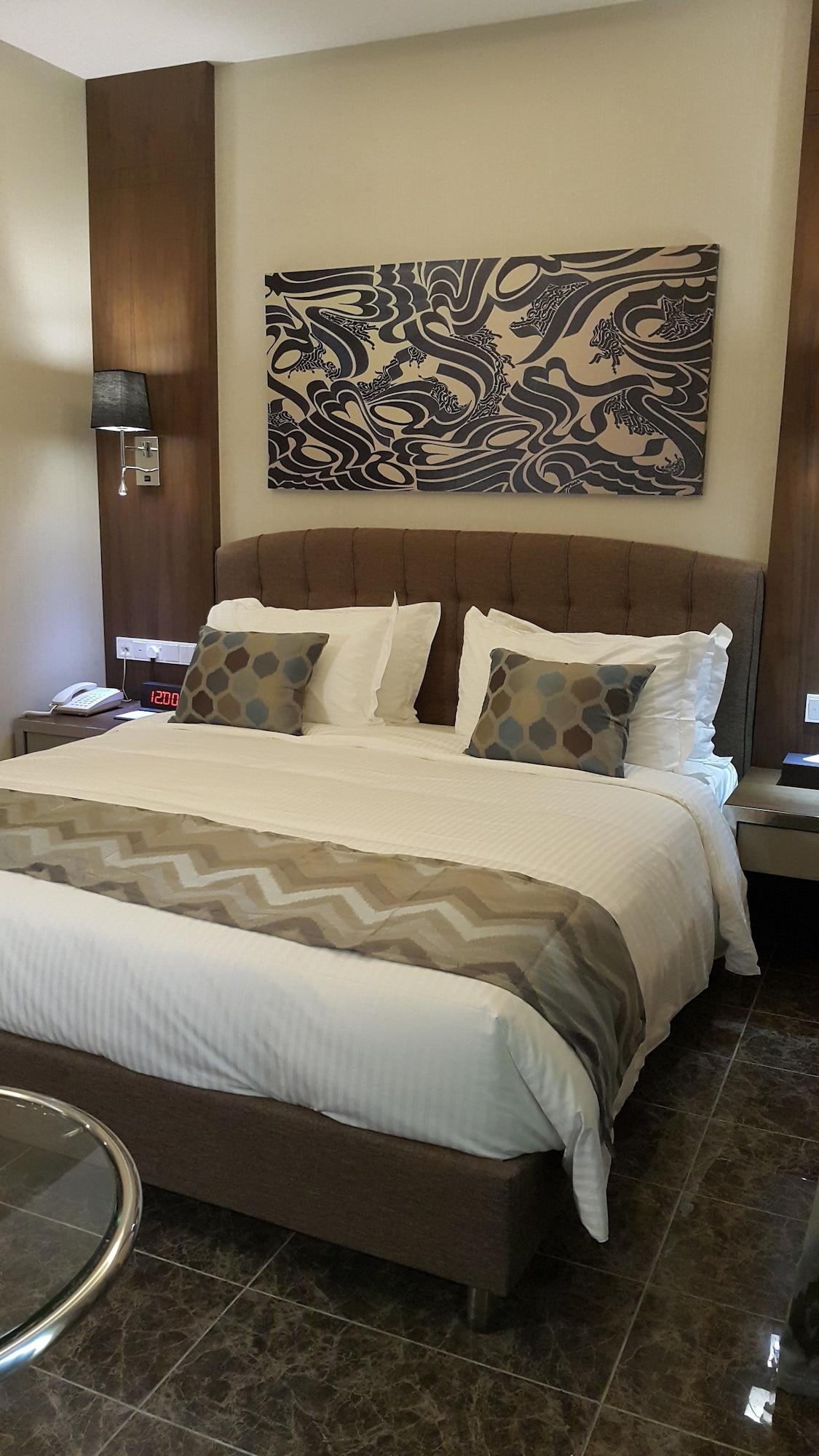 M Hotel Makkah By Millennium Mekka Exterior foto A room at the hotel