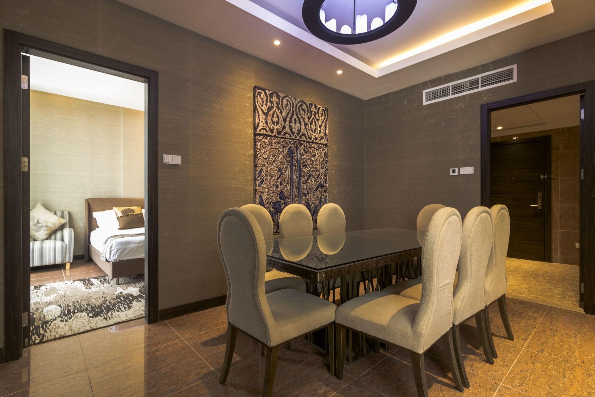 M Hotel Makkah By Millennium Mekka Exterior foto A room at the hotel