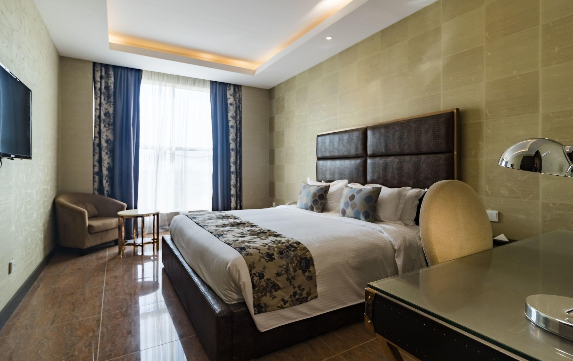 M Hotel Makkah By Millennium Mekka Exterior foto A room at the hotel