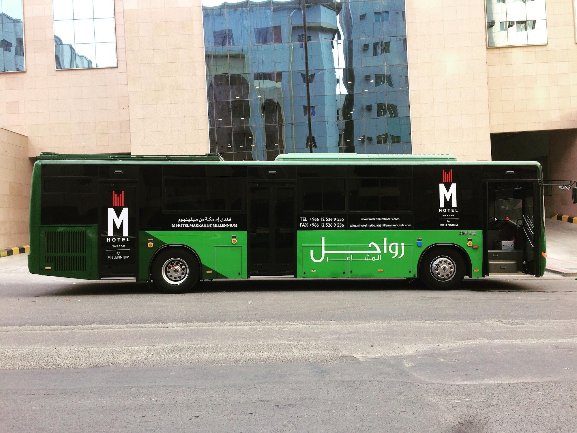 M Hotel Makkah By Millennium Mekka Exterior foto M-Bus